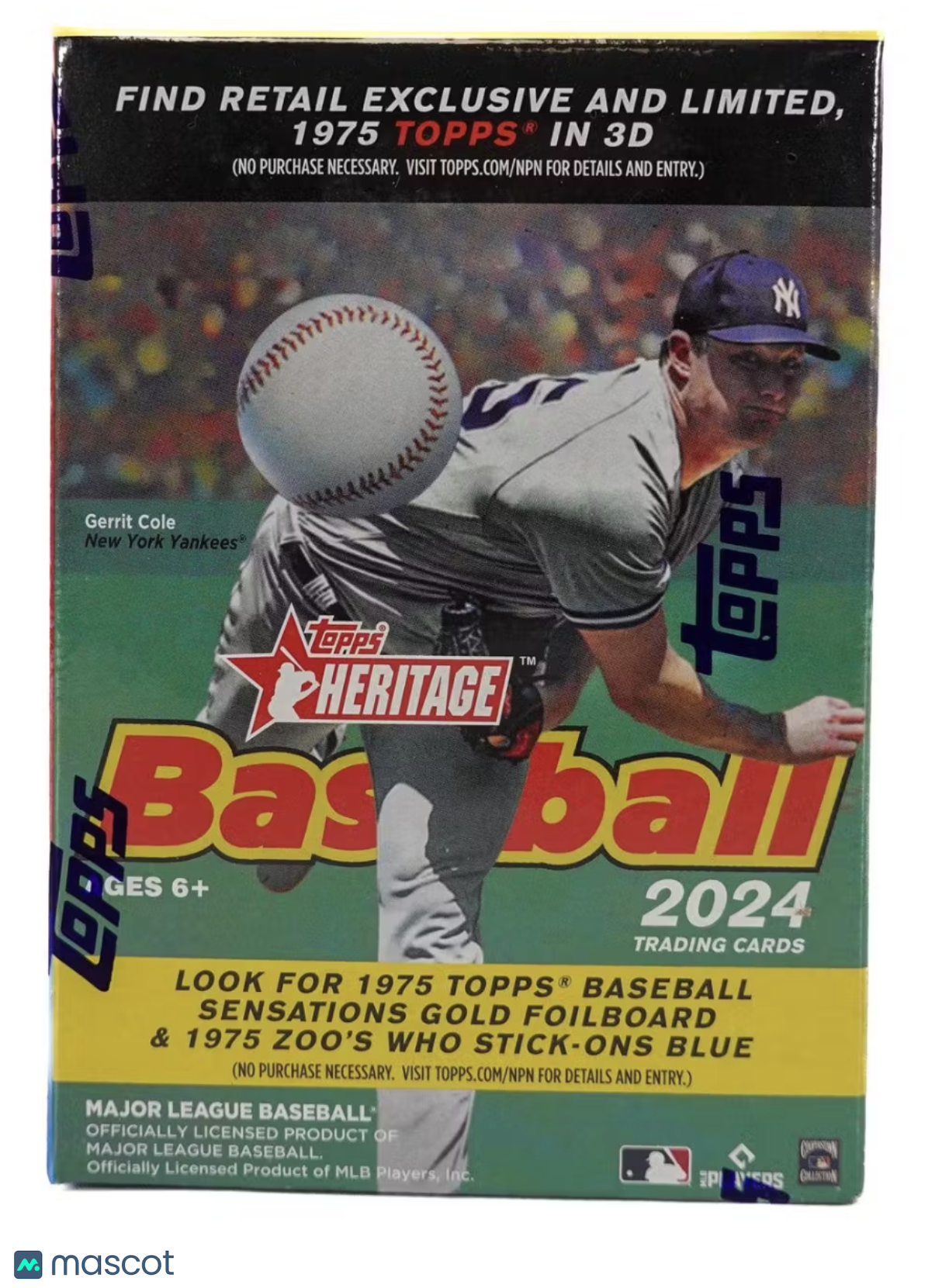 2024 Topps Heritage Baseball Blaster Box