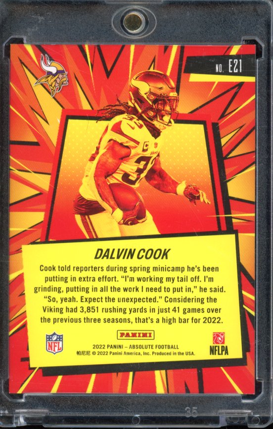 2022 Absolute Dalvin Cook Explosive SP