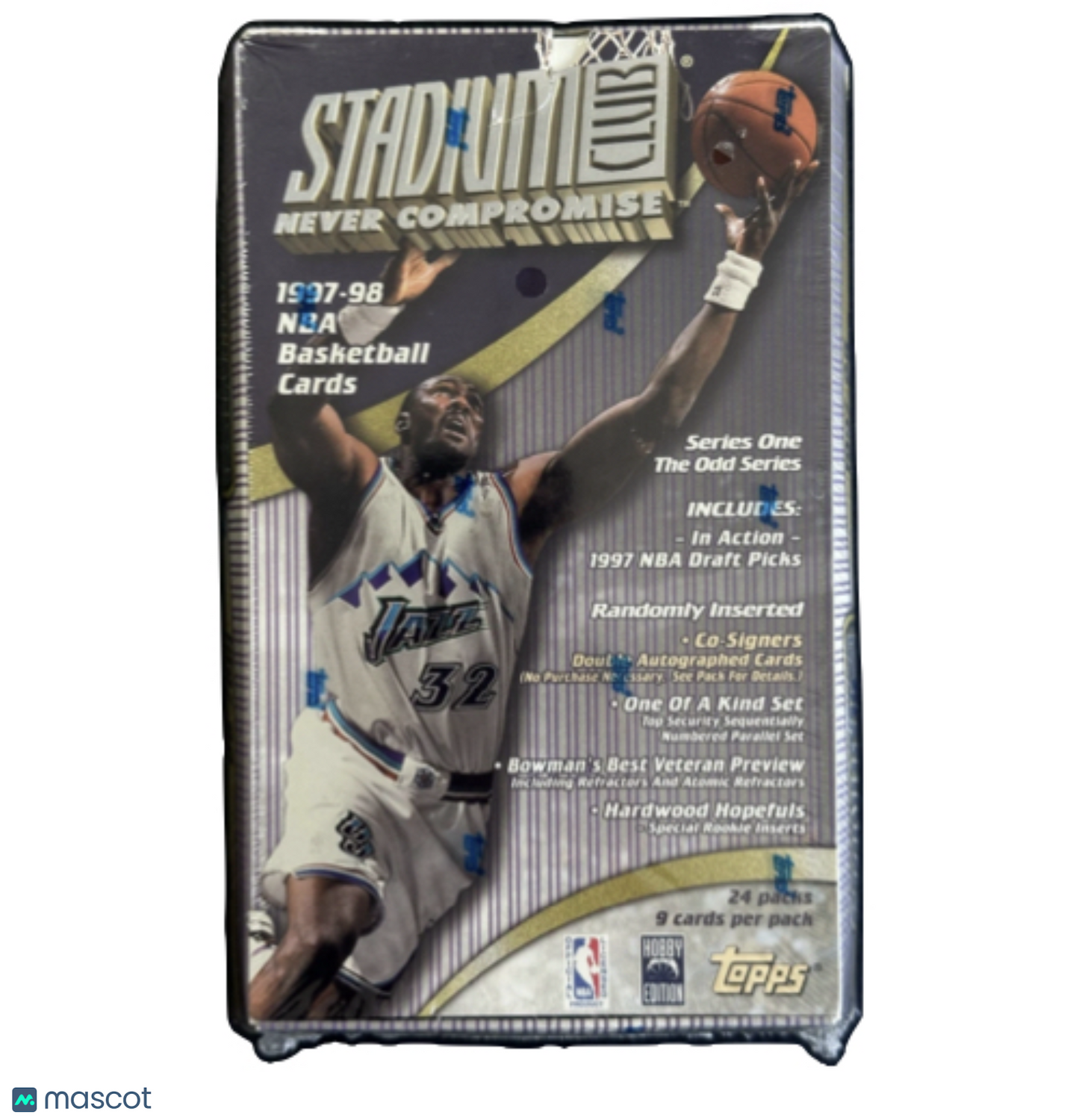 1997/98 Topps Stadium Club Basketball Series 1 Hobby Box