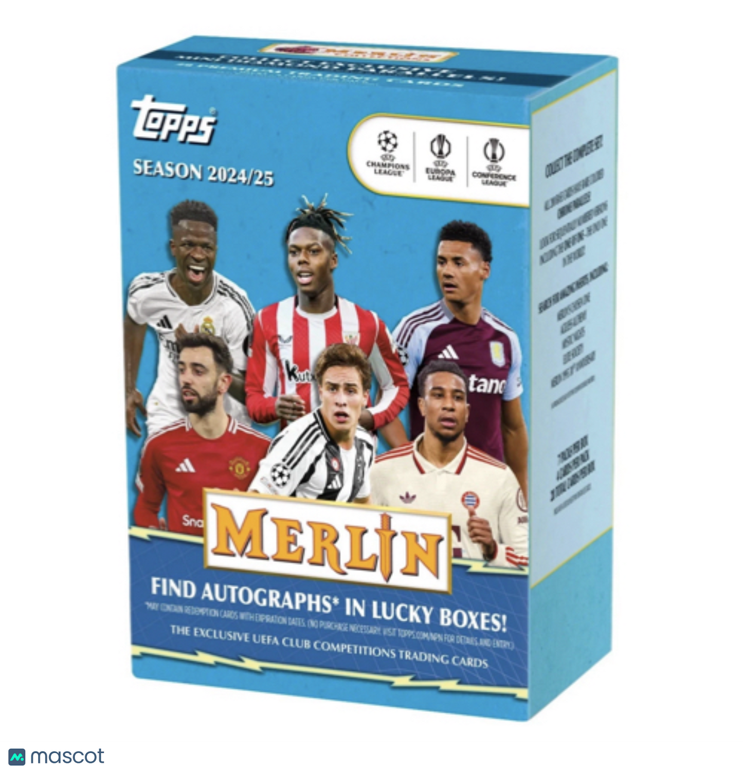 2024-25 Topps UEFA Merlin Chrome Soccer Blaster Box