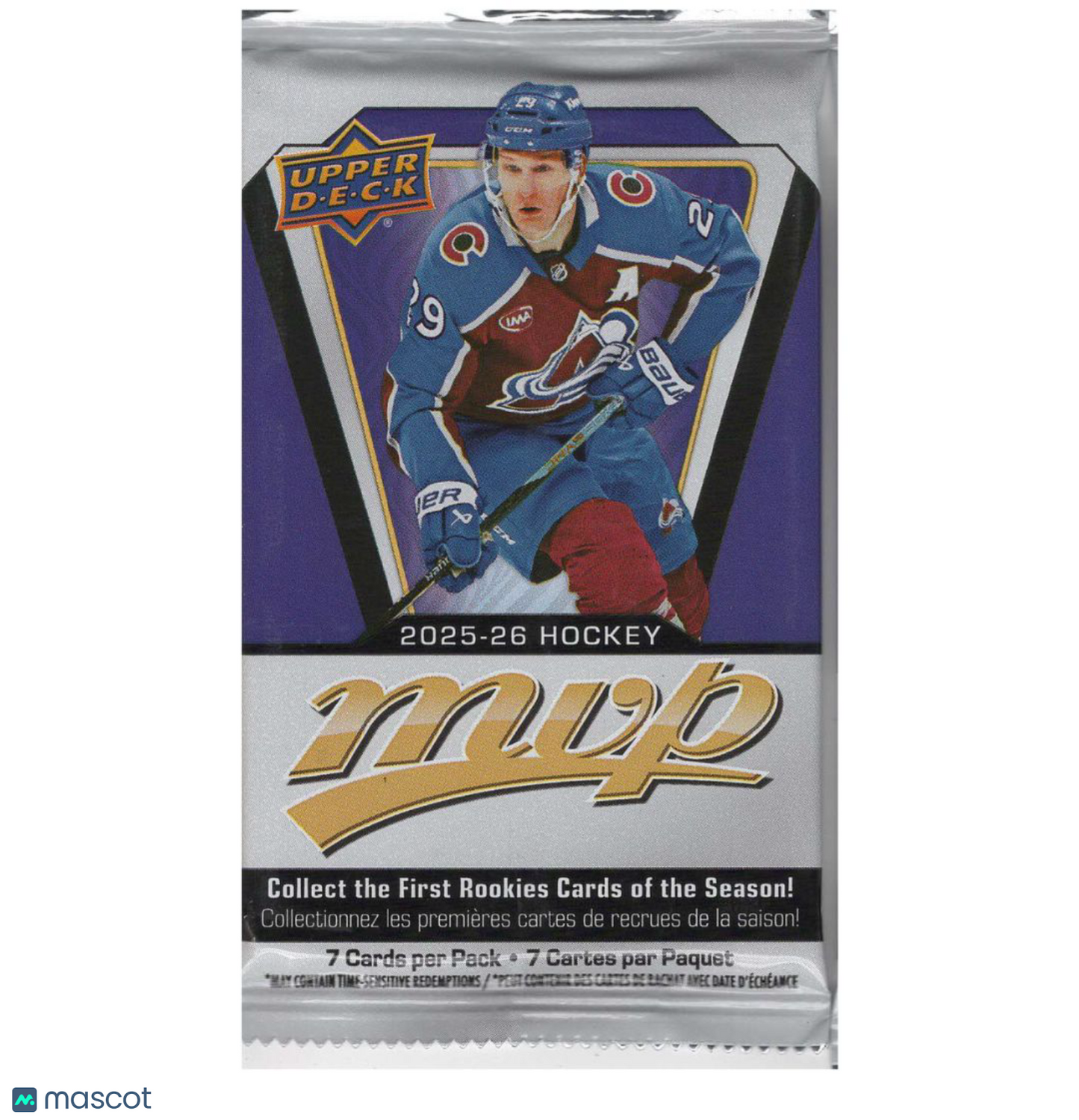 2025-26 Upper Deck MVP NHL Hockey Gravity Feed Pack