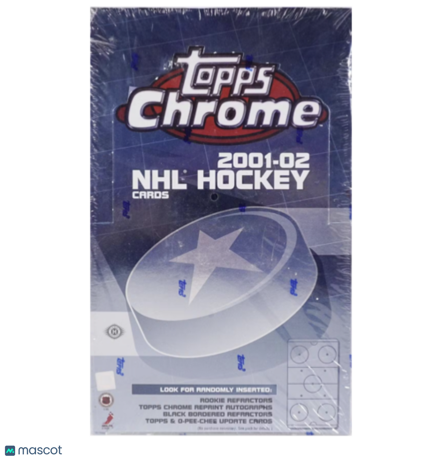 2001-02 Topps Chrome Hockey Hobby Box