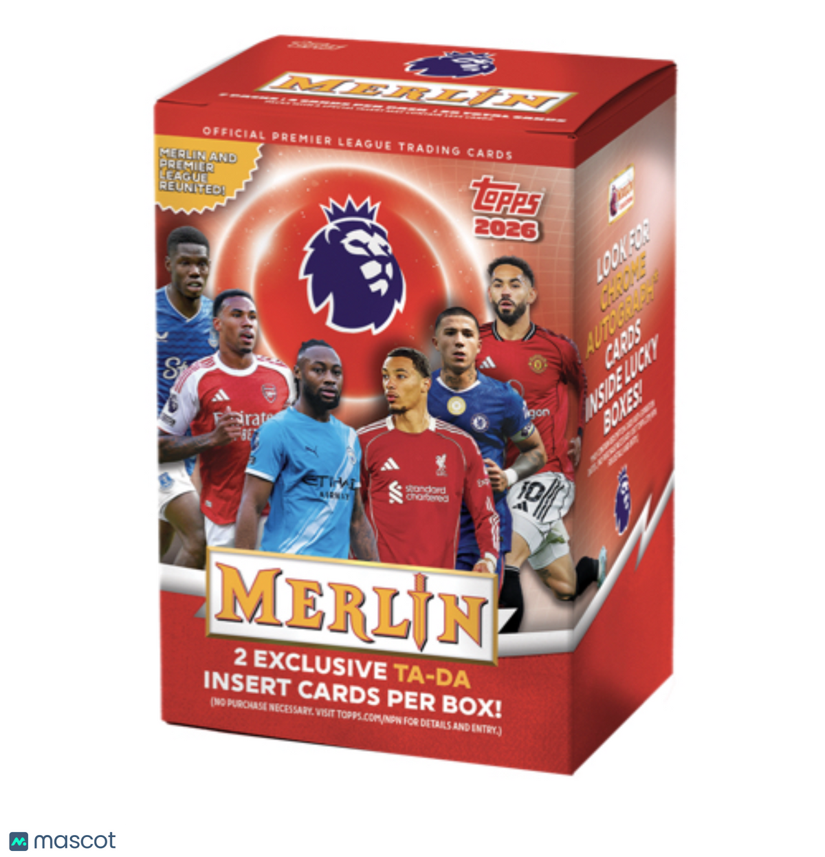 2025-26 Topps Merlin Chrome Soccer Blaster Box