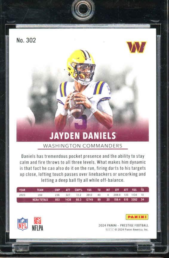2024 Prestige Jayden Daniels Rookie /10