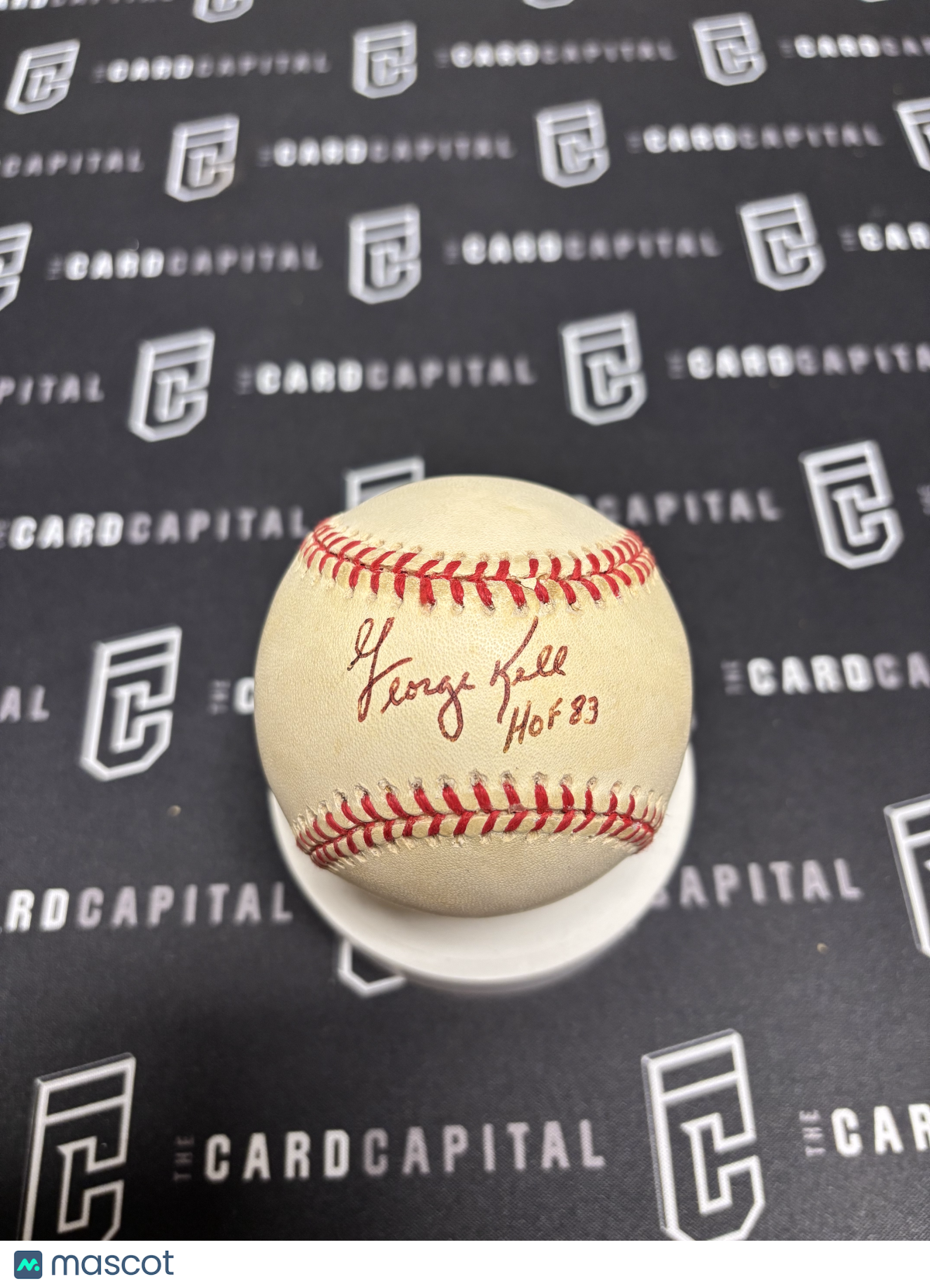 George Kell Signed Official Major League Baseball JSA "HOF 83"
