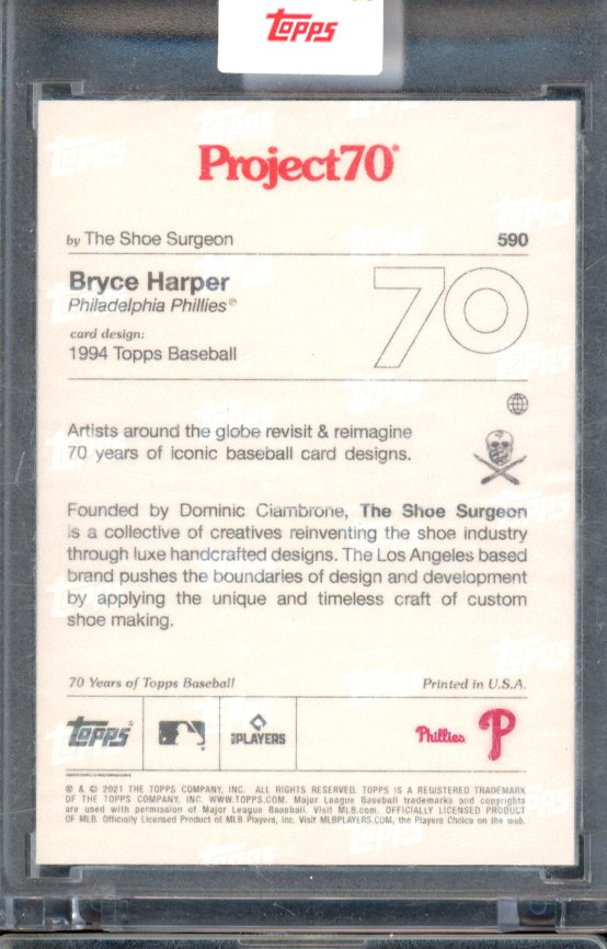 2021 Topps Bryce Harper Project 70 Grand Theft Auto