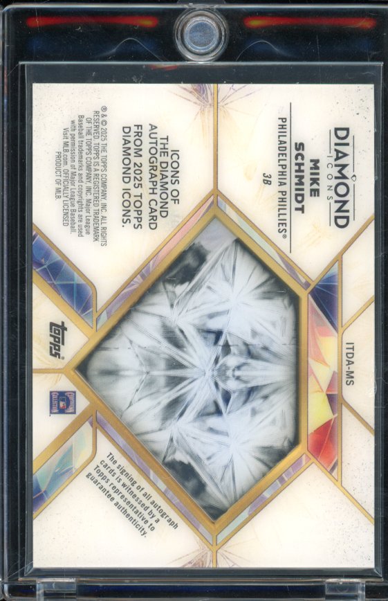 2025 Diamond Icons Mike Schmidt Icons Auto /25