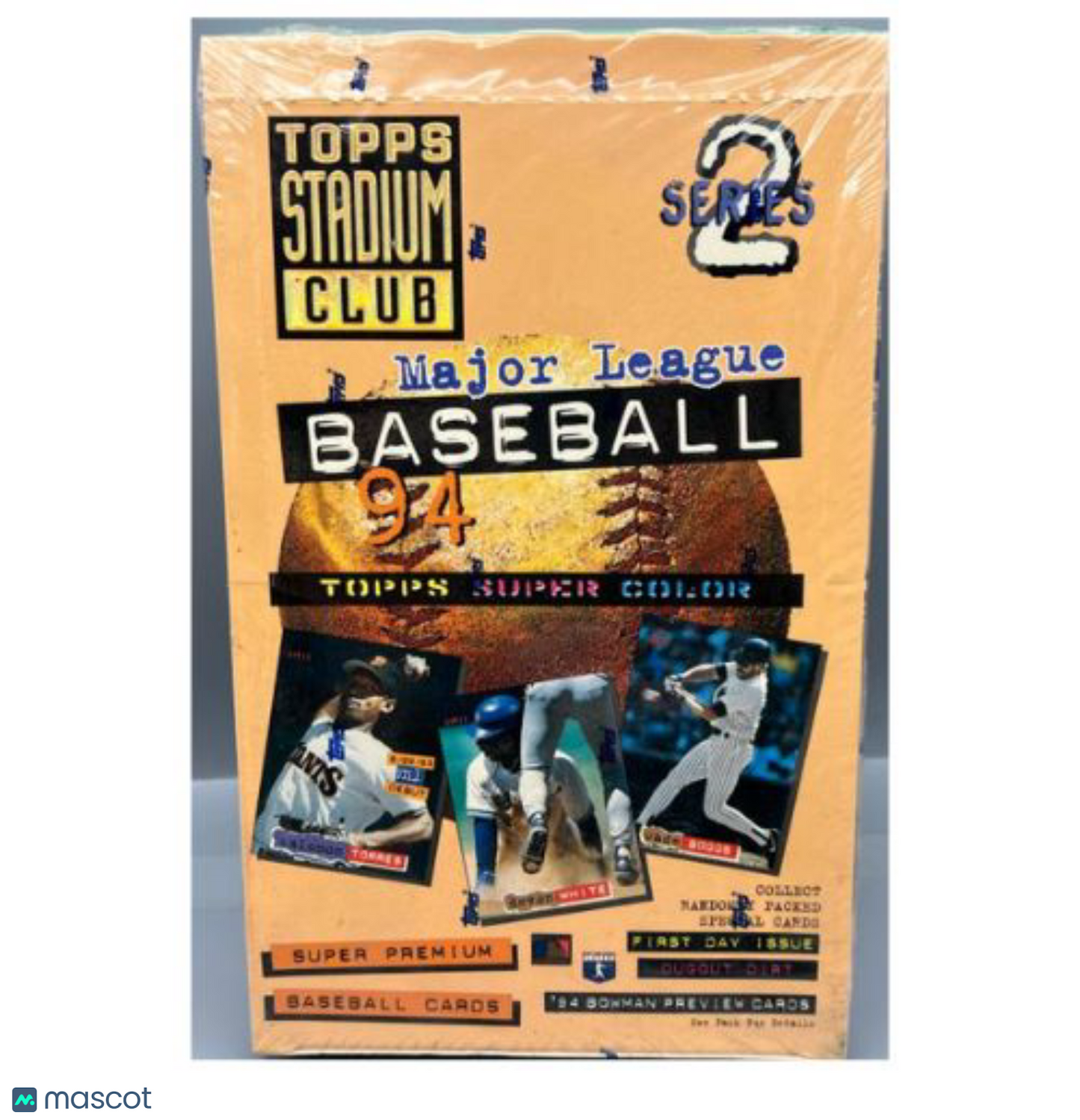 1994 Topps Stadium Club Series 2 Baseball Hobby Box