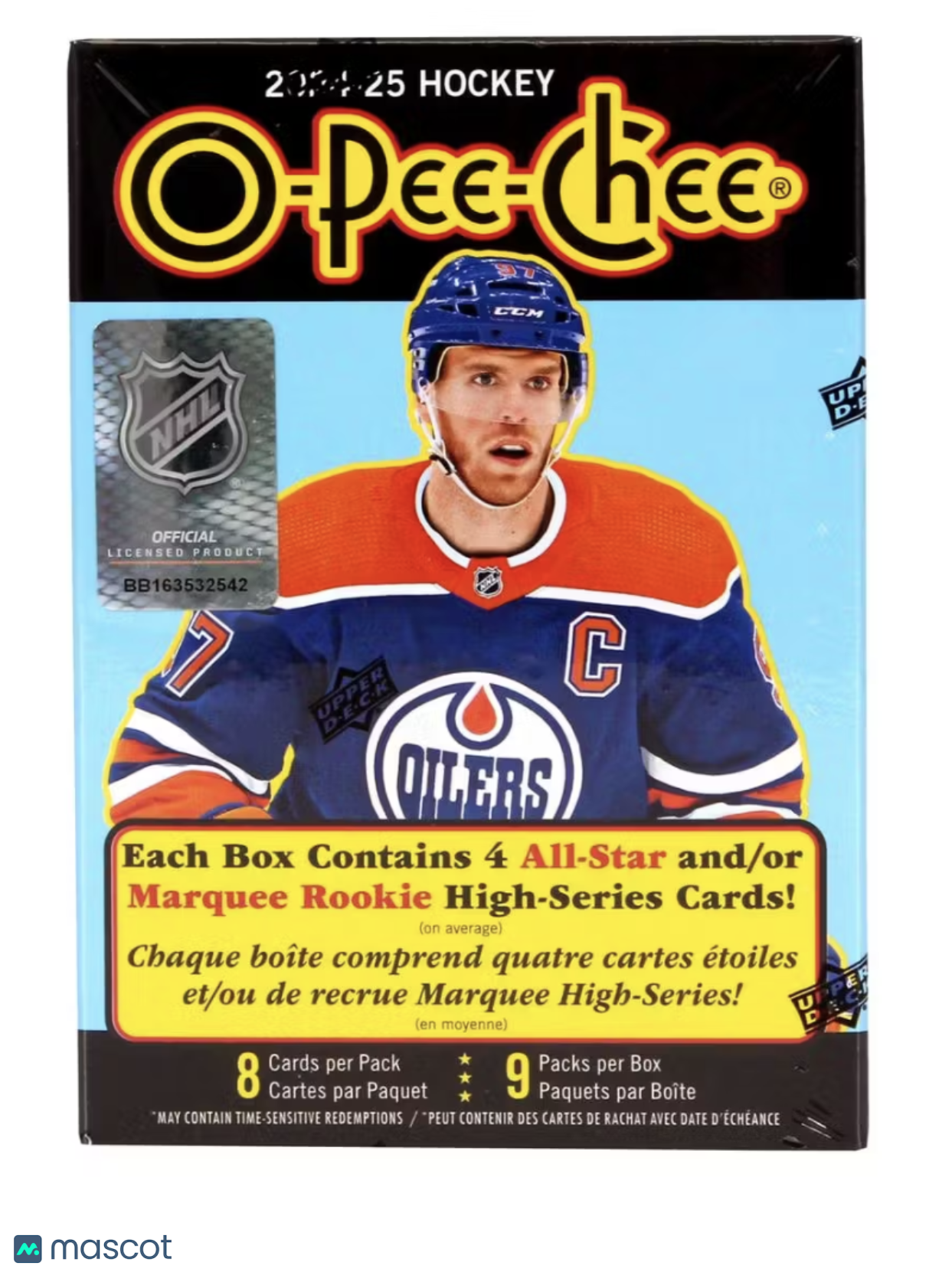2024-25 Upper Deck O-Pee-Chee Hockey Blaster Box
