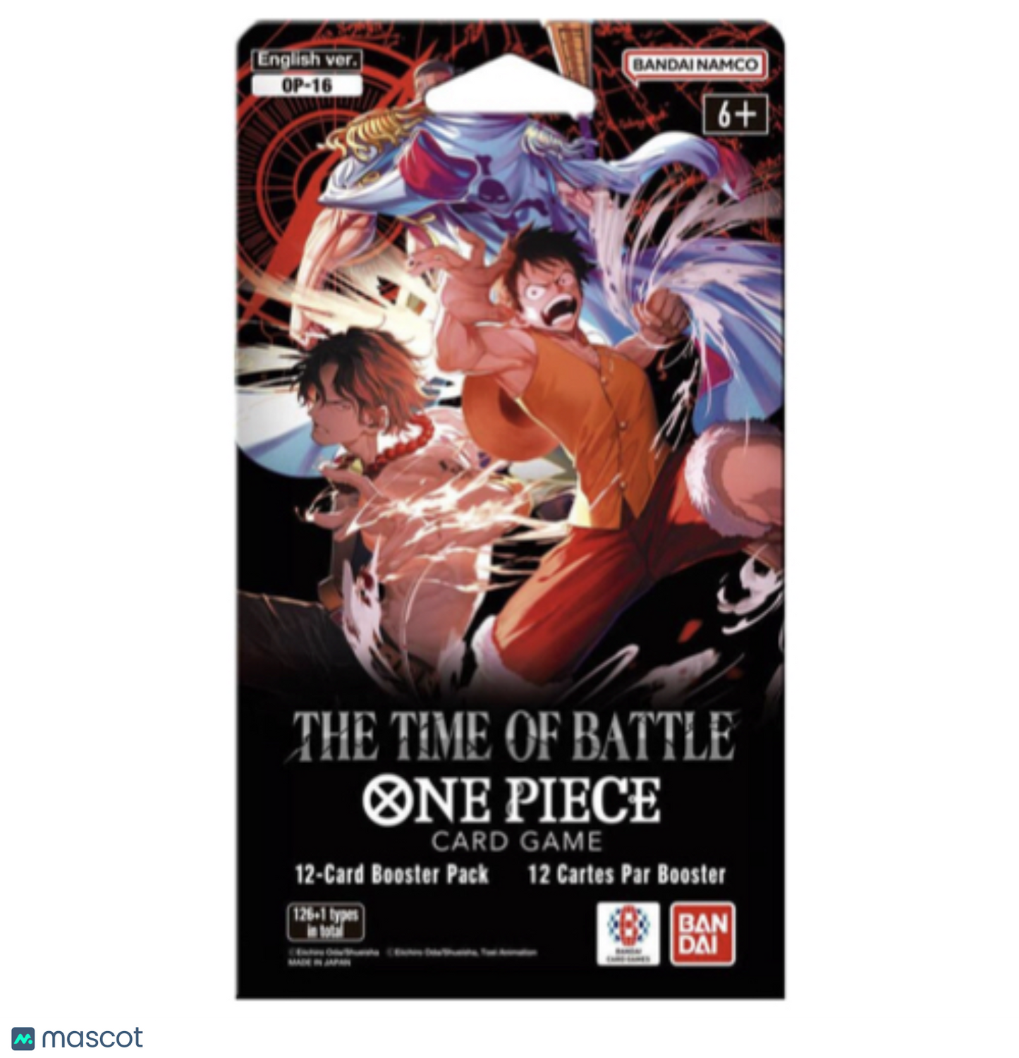 One Piece The Time of Battle Sleeved Booster Pack (OP16)