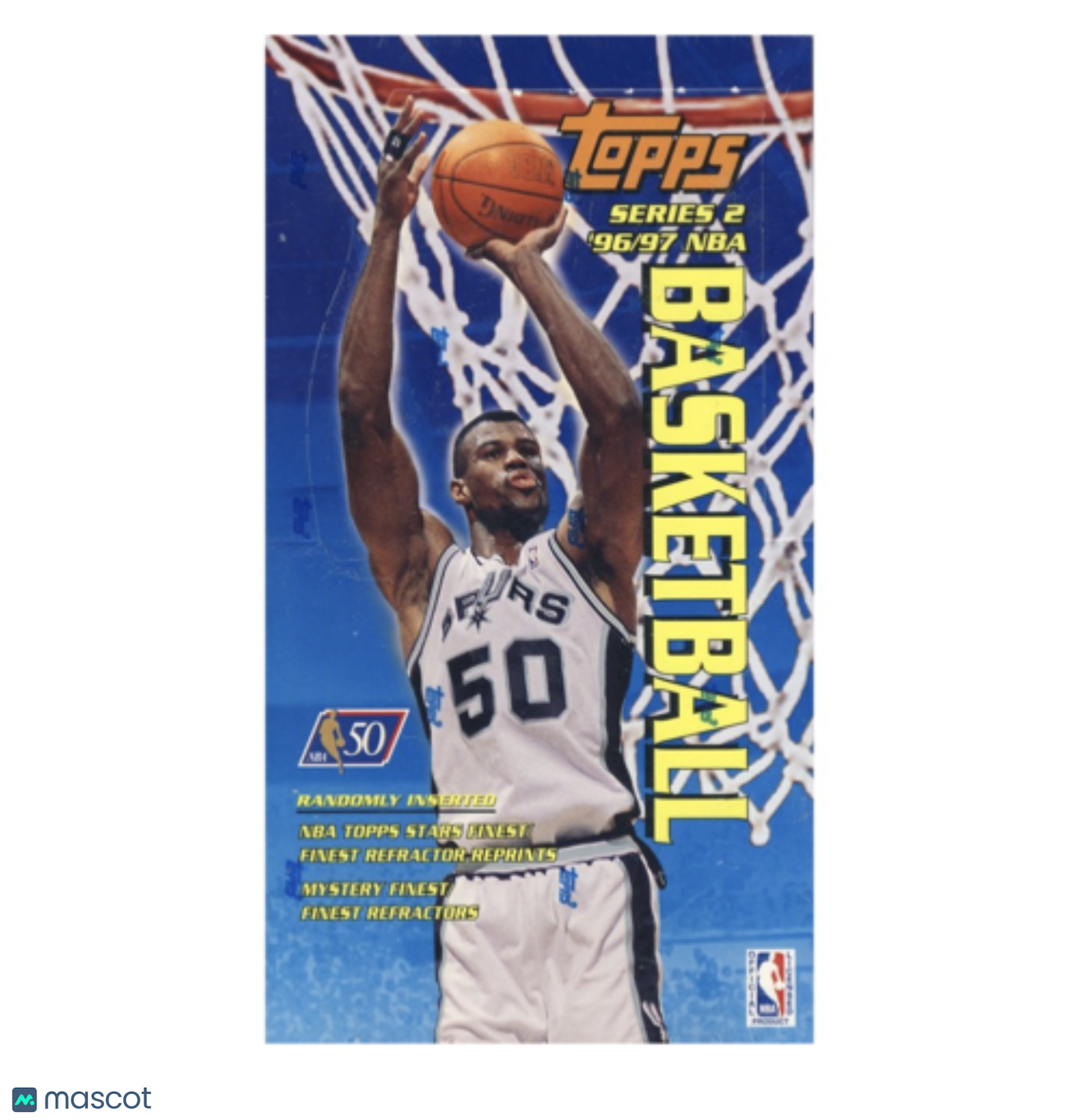 1996-97 Topps Series 2 Basketball Hobby Box