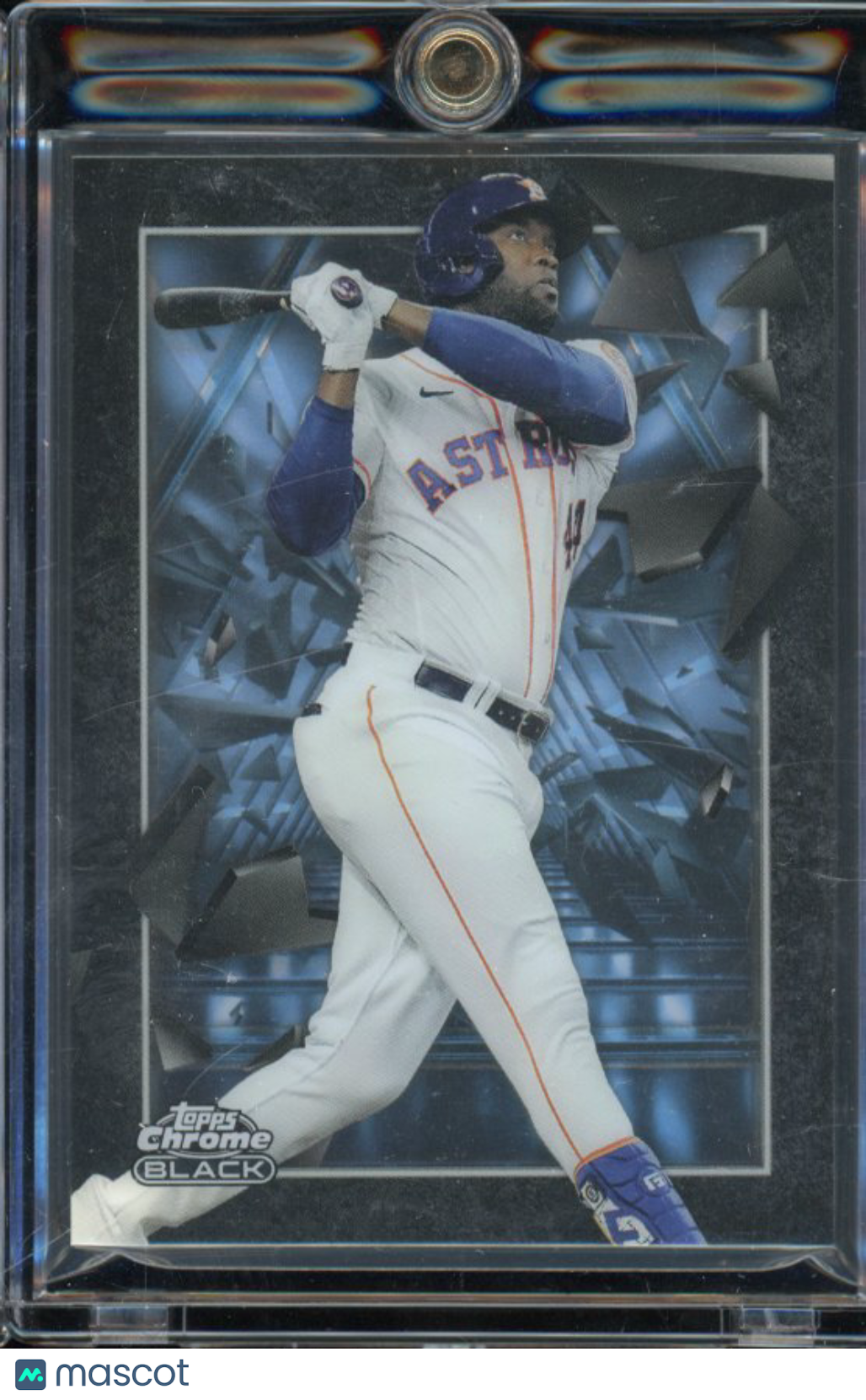 2024 Topps Chrome Yordan Alvarez Depth Of Darkness Case Hit