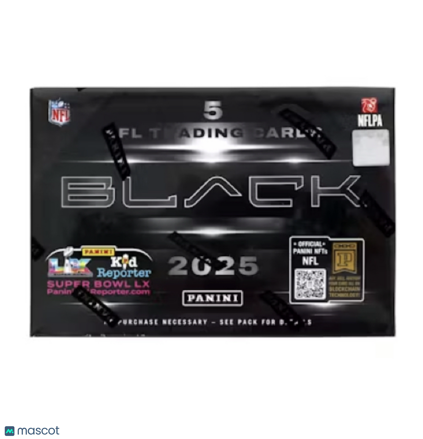 2025 Panini Black Football Hobby Box