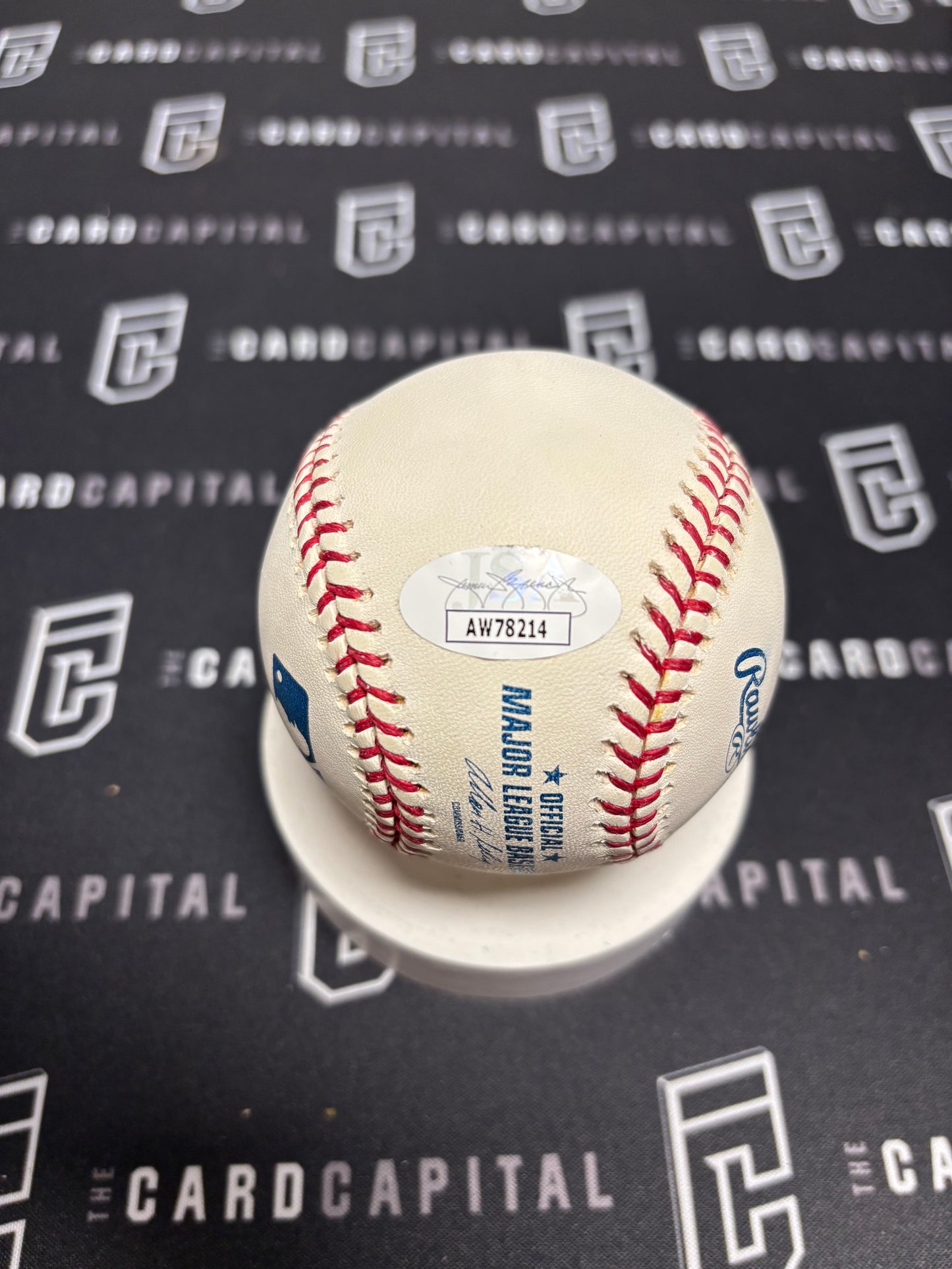 Bill Mazeroski Signed Official Major League Baseball JSA "HOF 01"
