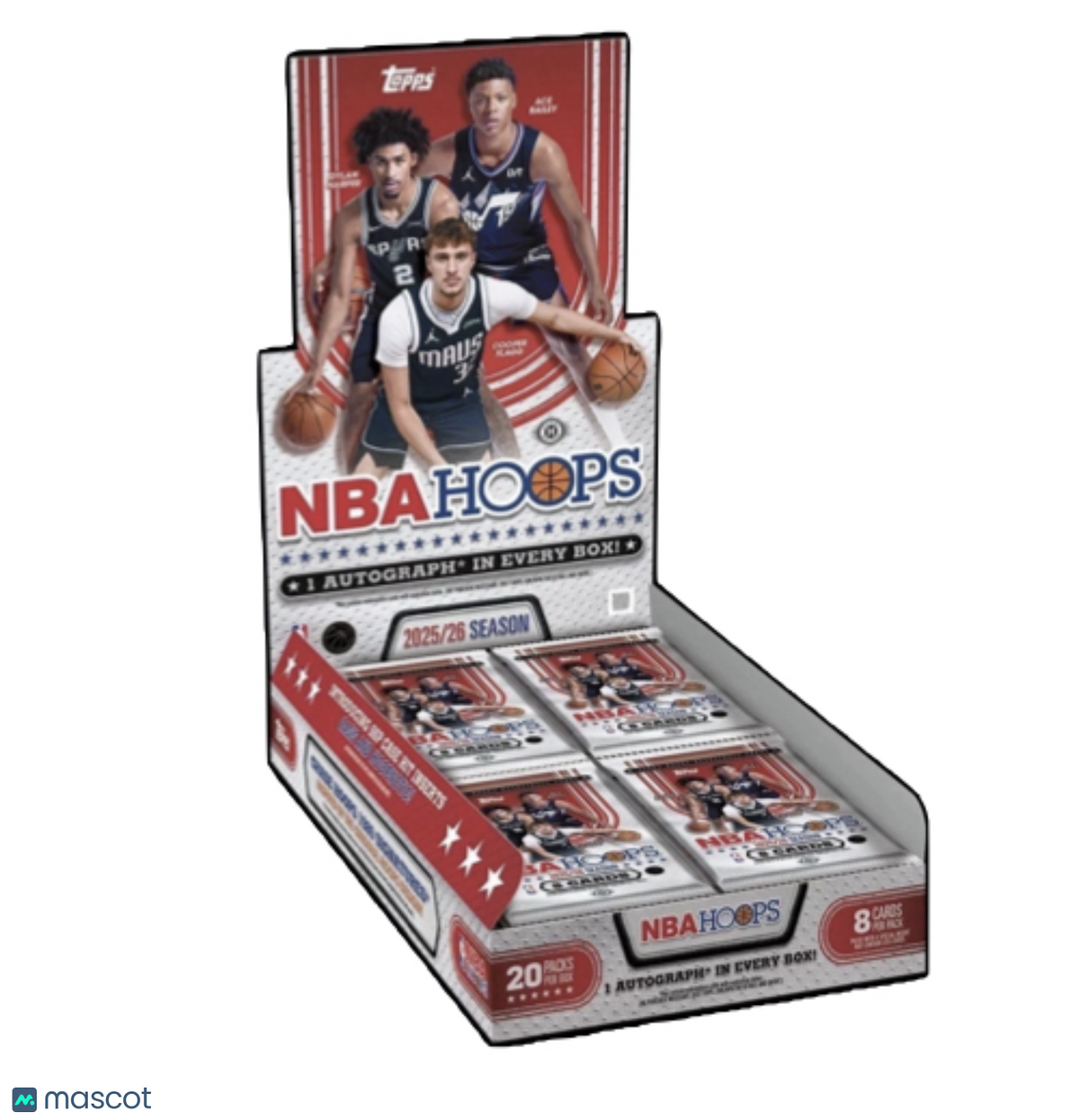2025-26 Topps Hoops Basketball Hobby Box