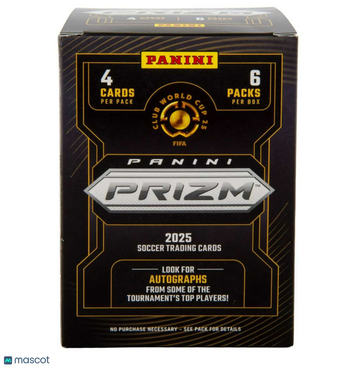 2025 Panini Prizm Club World Cup Soccer Blaster Box