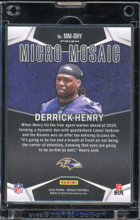 2024 Mosaic Derrick Henry Micro Mosaic Case Hit