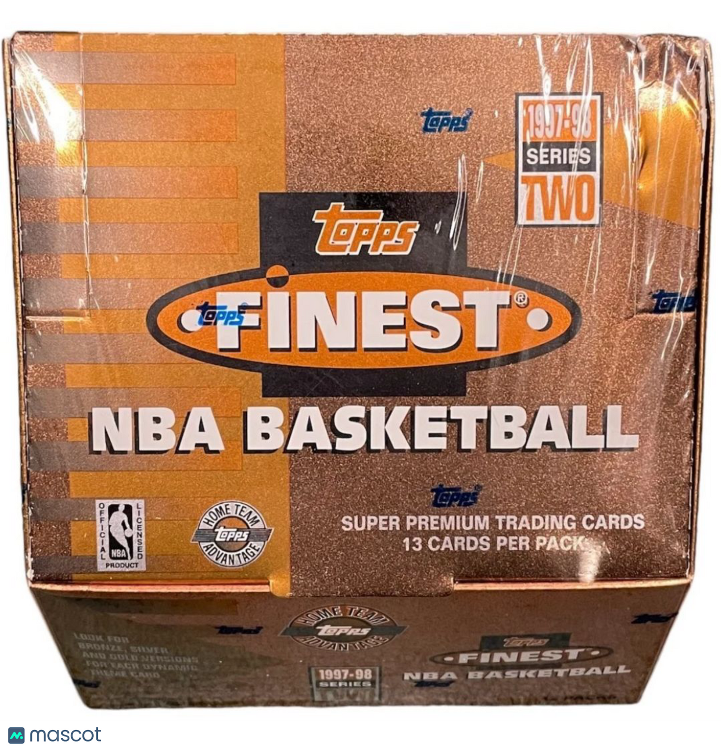 1997/98 Topps Finest Series 2 Basketball Hobby Box