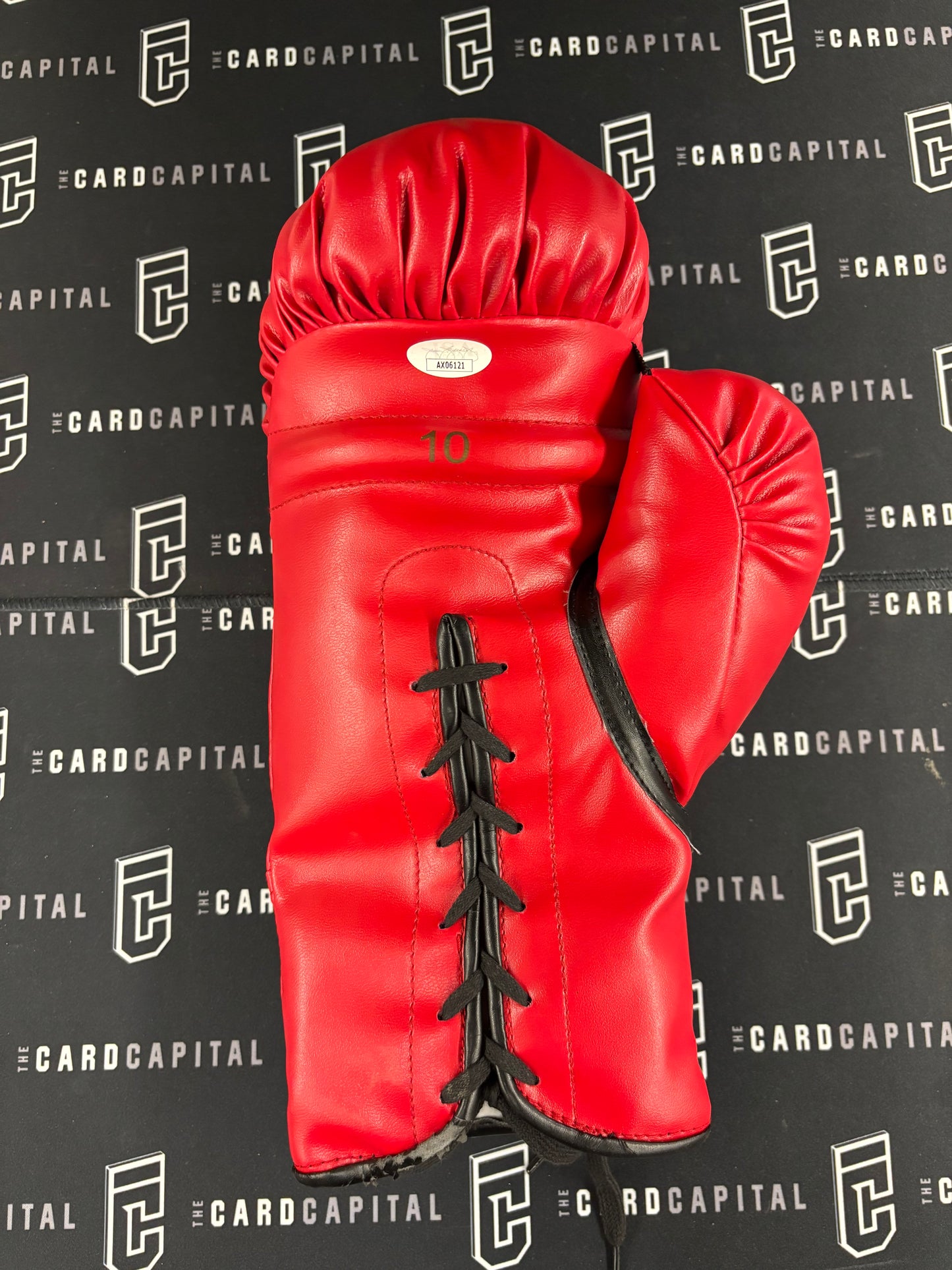 Dr. Rubin Hurricane Carter Signed Boxing Glove JSA