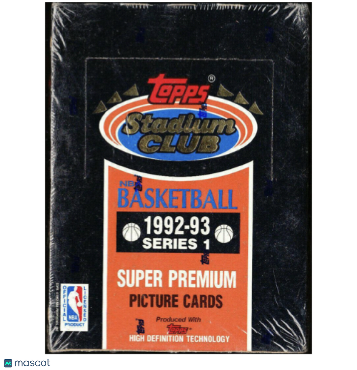 1992-93 Topps Stadium Club Series 1 Basketball Box