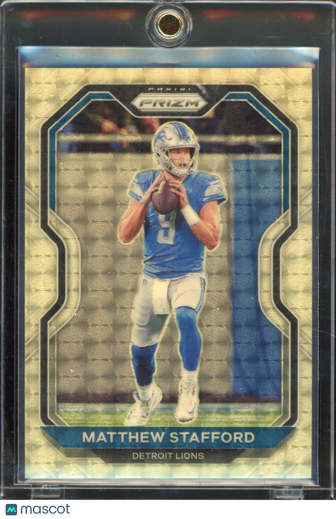 2020 Prizm Matthew Stafford Gold Vinyl /5
