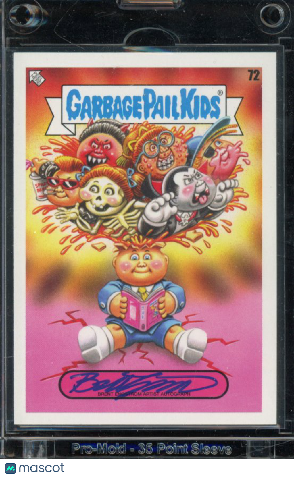 2022 Garbage Pail Kids Brent Engstrom Artist Auto #72