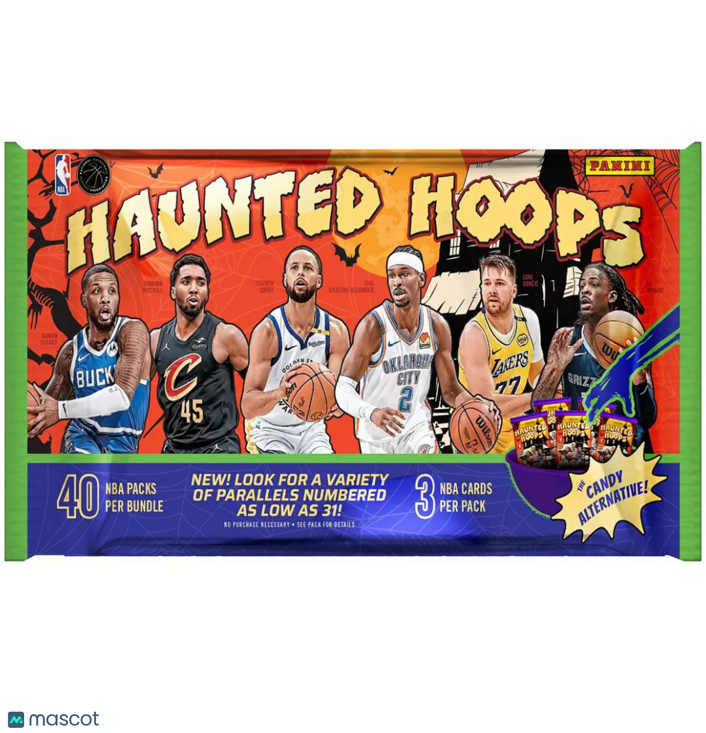 2024-25 Panini Haunted Hoops Basketball Halloween Treat Bundle
