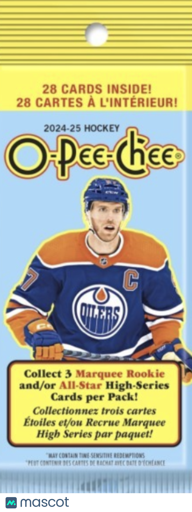 2024-25 Upper Deck O-Pee-Chee Hockey Fat Pack