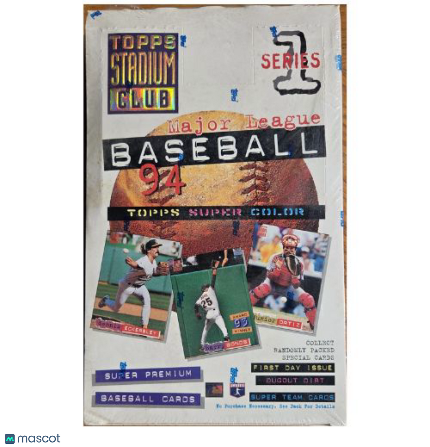 1994 Topps Stadium Club Series 1 Baseball Hobby Box