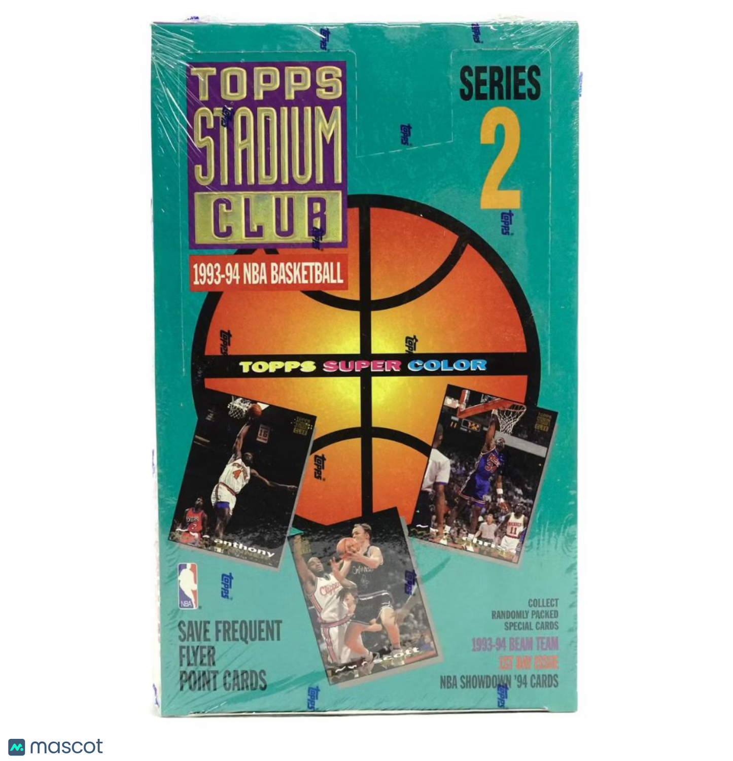 1993/94 Topps Stadium Club Series 2 Basketball Hobby Box