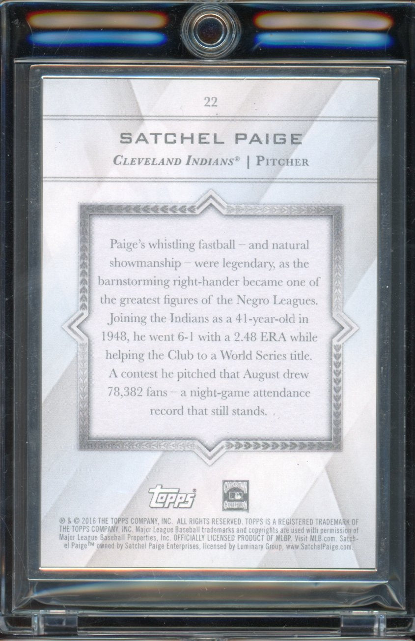 2016 Transcendent Satchel Paige 12/65