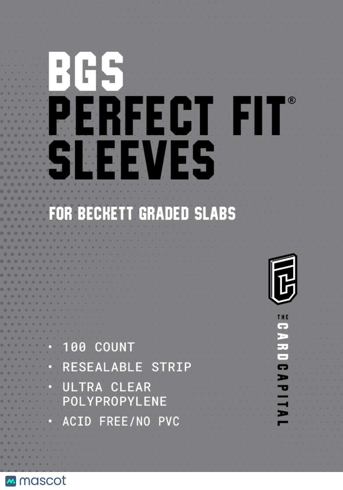 BGS Graded Card Perfect Fit Sleeves