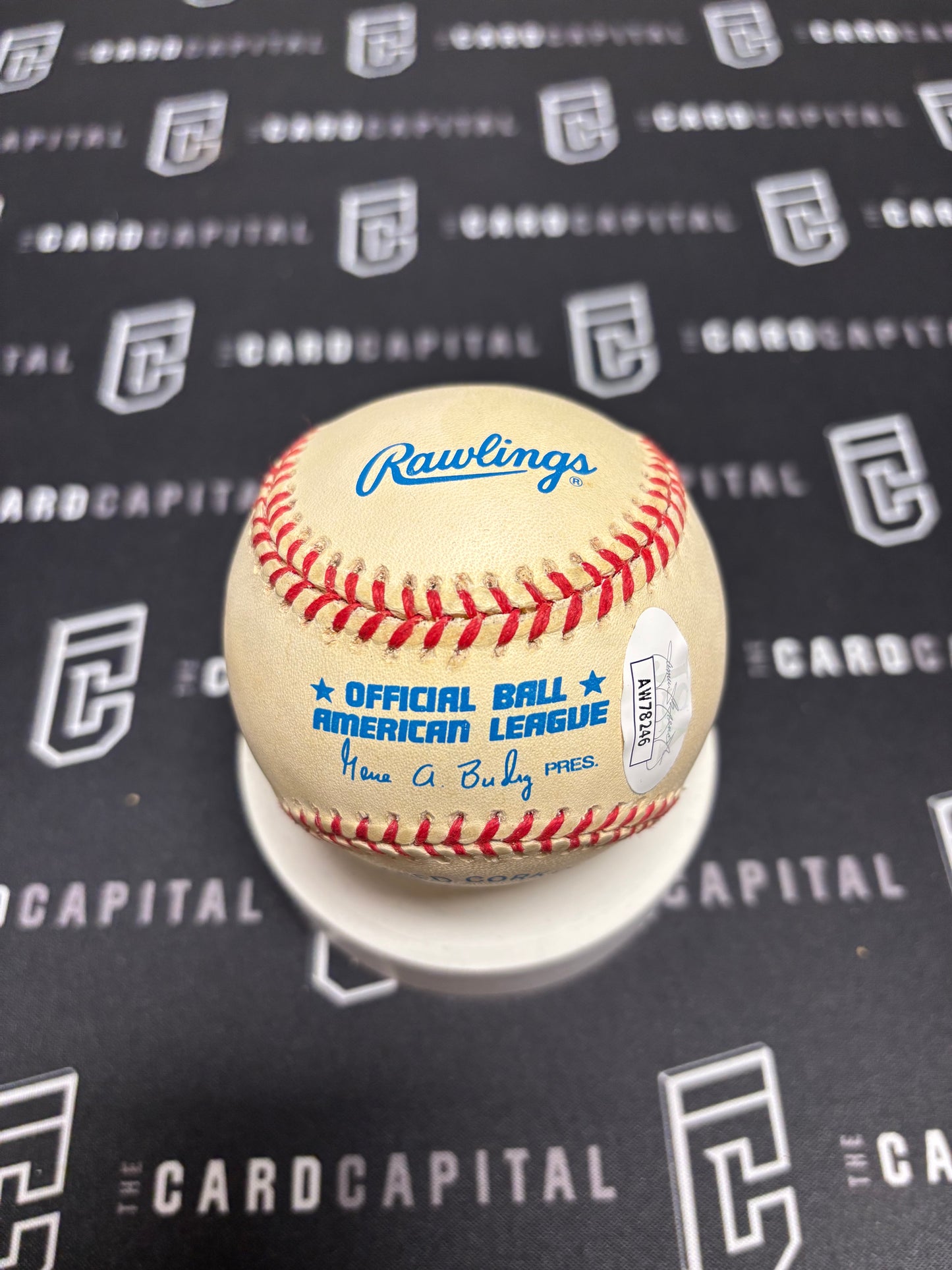 George Kell Signed Official Major League Baseball JSA "HOF 83"