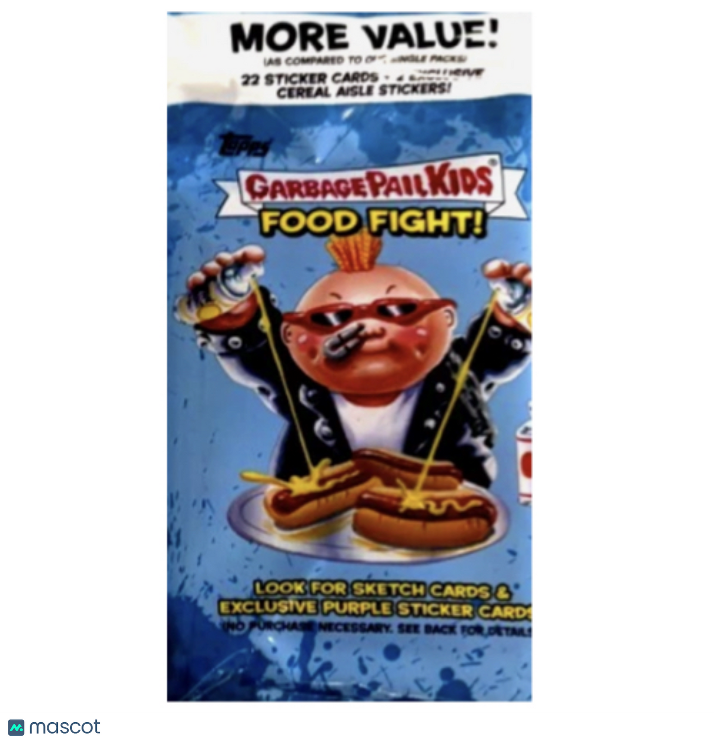 2021 GARBAGE PAIL KIDS FOOD FIGHT FAT PACK