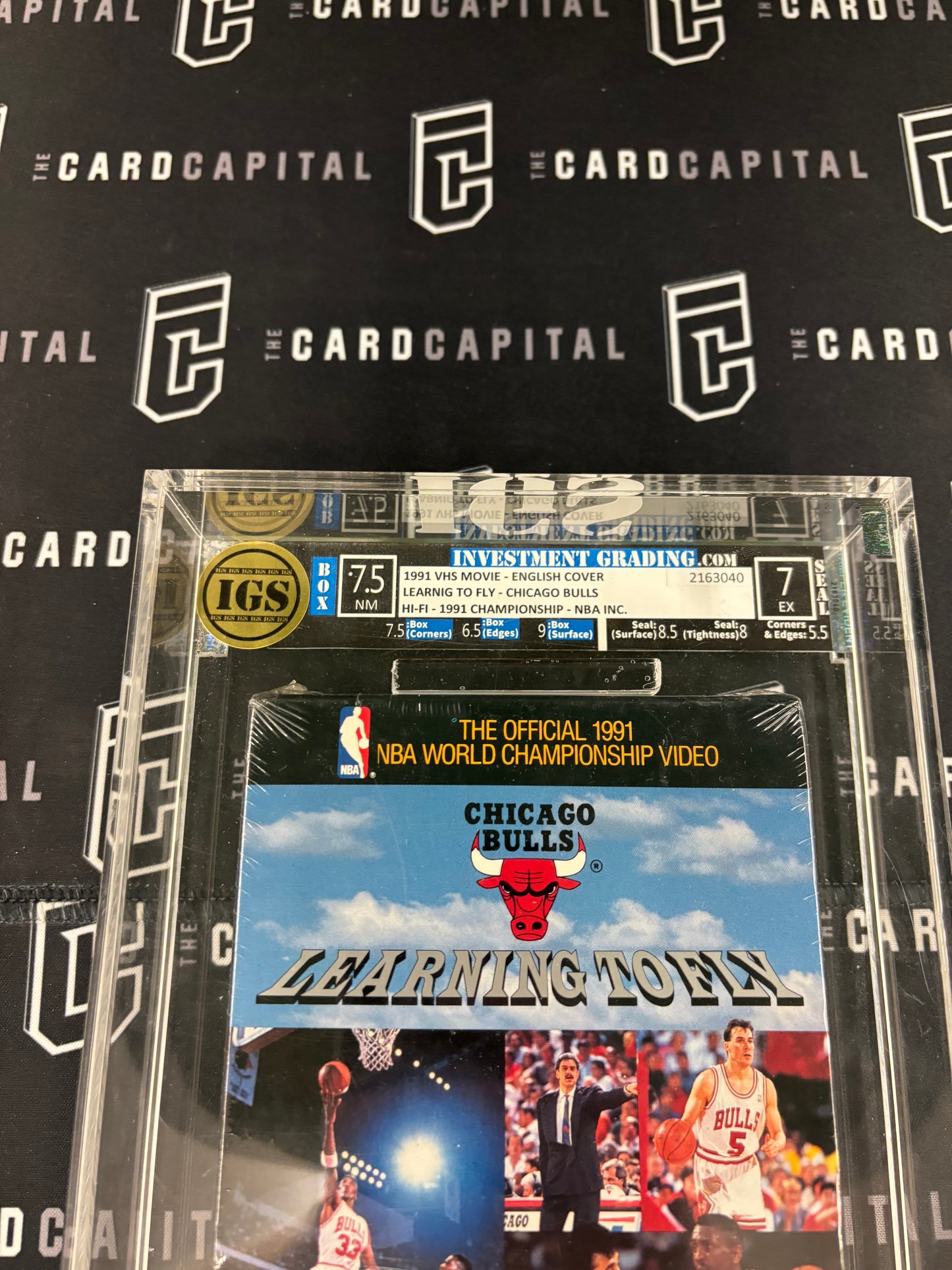 1991 VHS Movie "Learning To Fly" 1991 Championship IGS 7.5