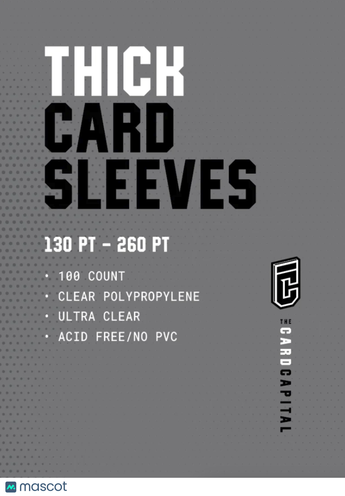 Thick Card Soft Sleeves