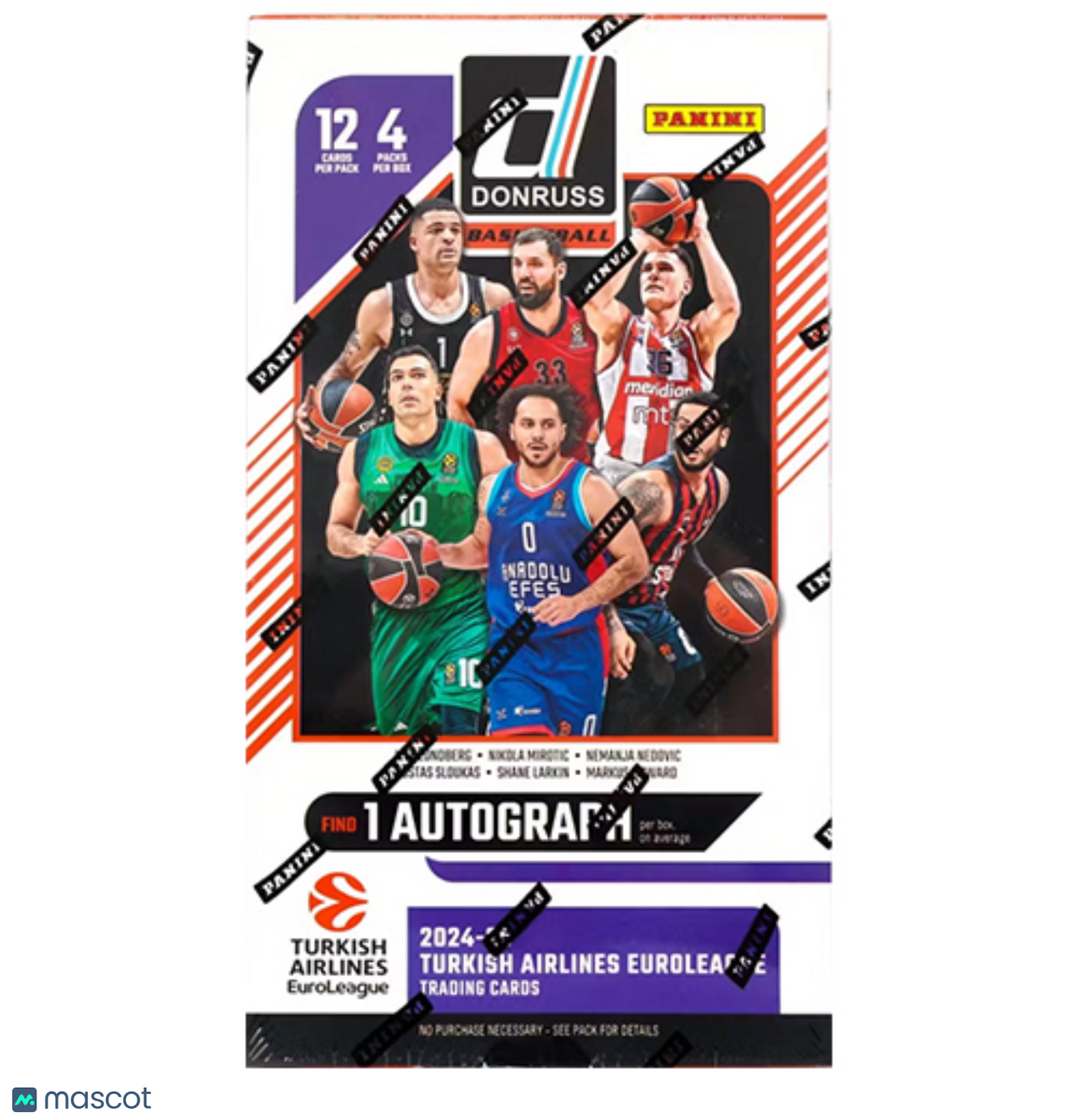 2024-25 Donruss Euroleague Basketball Hobby Box