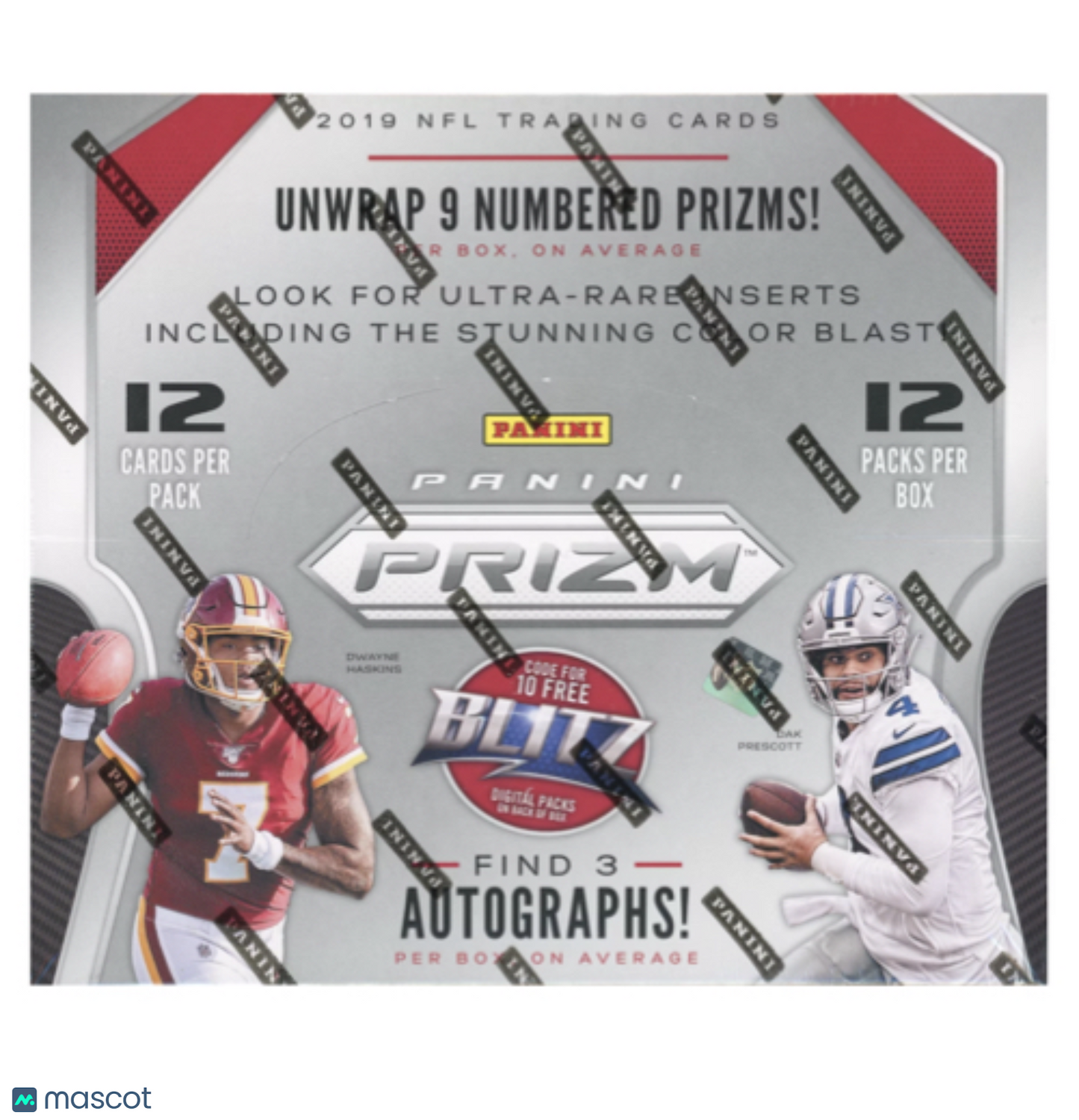2019 Prizm Football Hobby Box