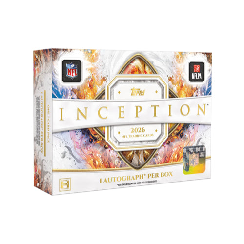 PRE ORDER 2026 Topps Inception Football Hobby Box