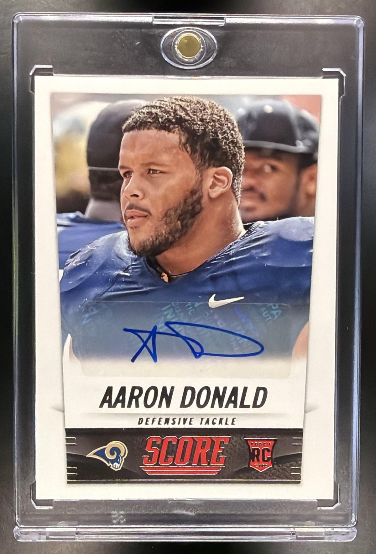 2014 Panini Score Aaron Donald #332 RC Auto