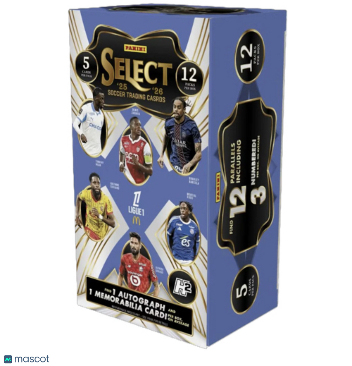 2025-26 Panini Select Ligue 1 Soccer H2 Box