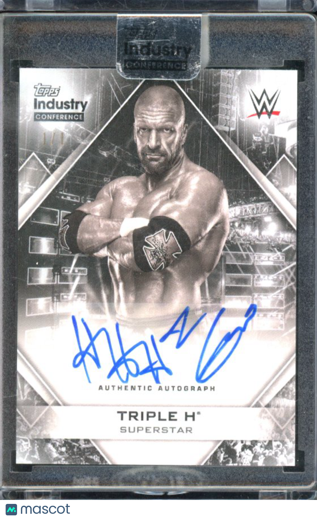 2020 Topps Industry Conference Triple H Auto 1/1