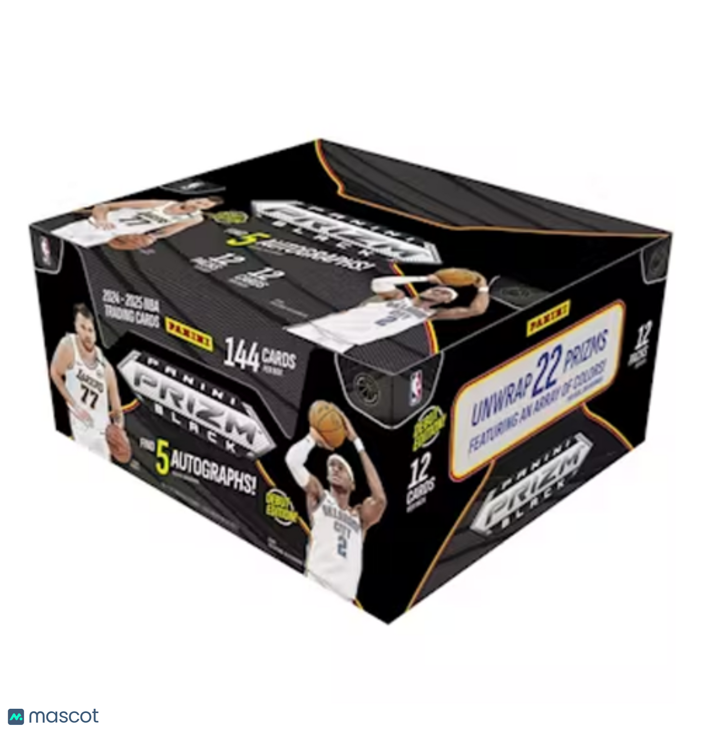 2024/25 Panini Prizm Black Basketball Hobby Box