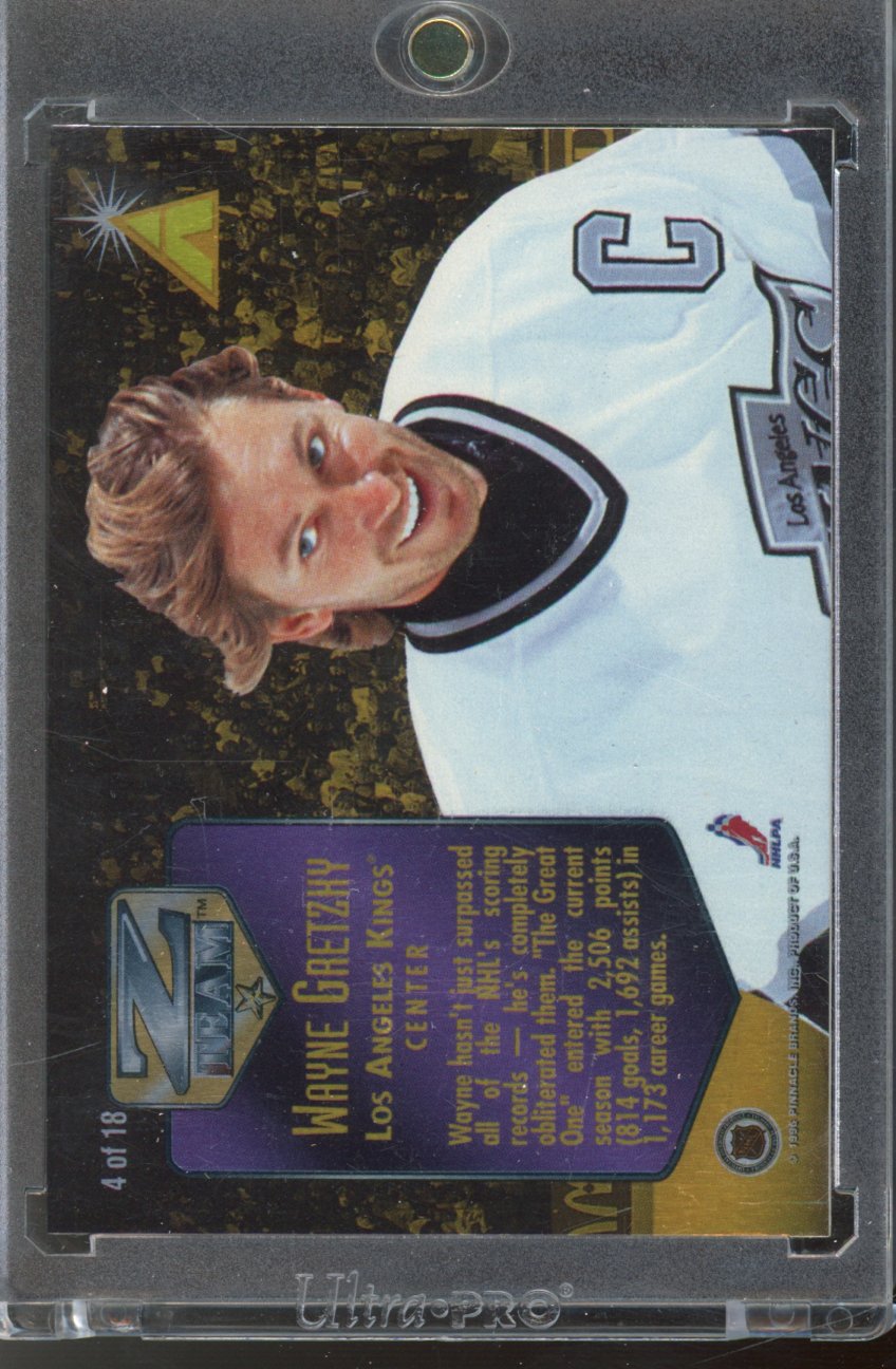 1996 Pinnacle Wayne Gretzky Z Team