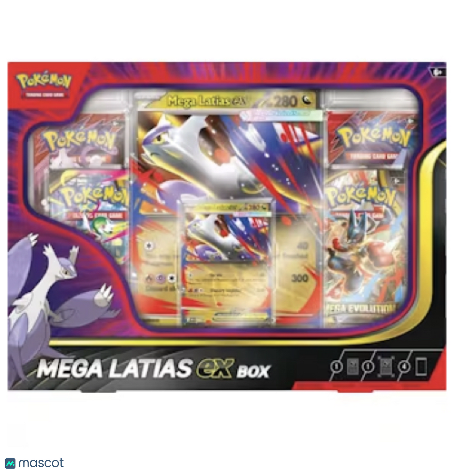 Pokemon Mega Latias EX Box