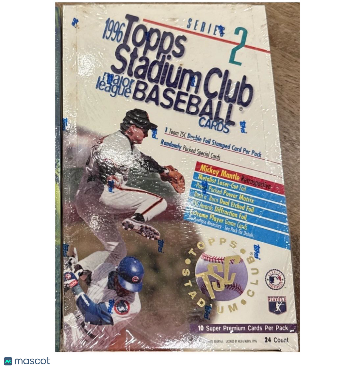 1996 Topps Stadium Club Series 2 Baseball Hobby Box