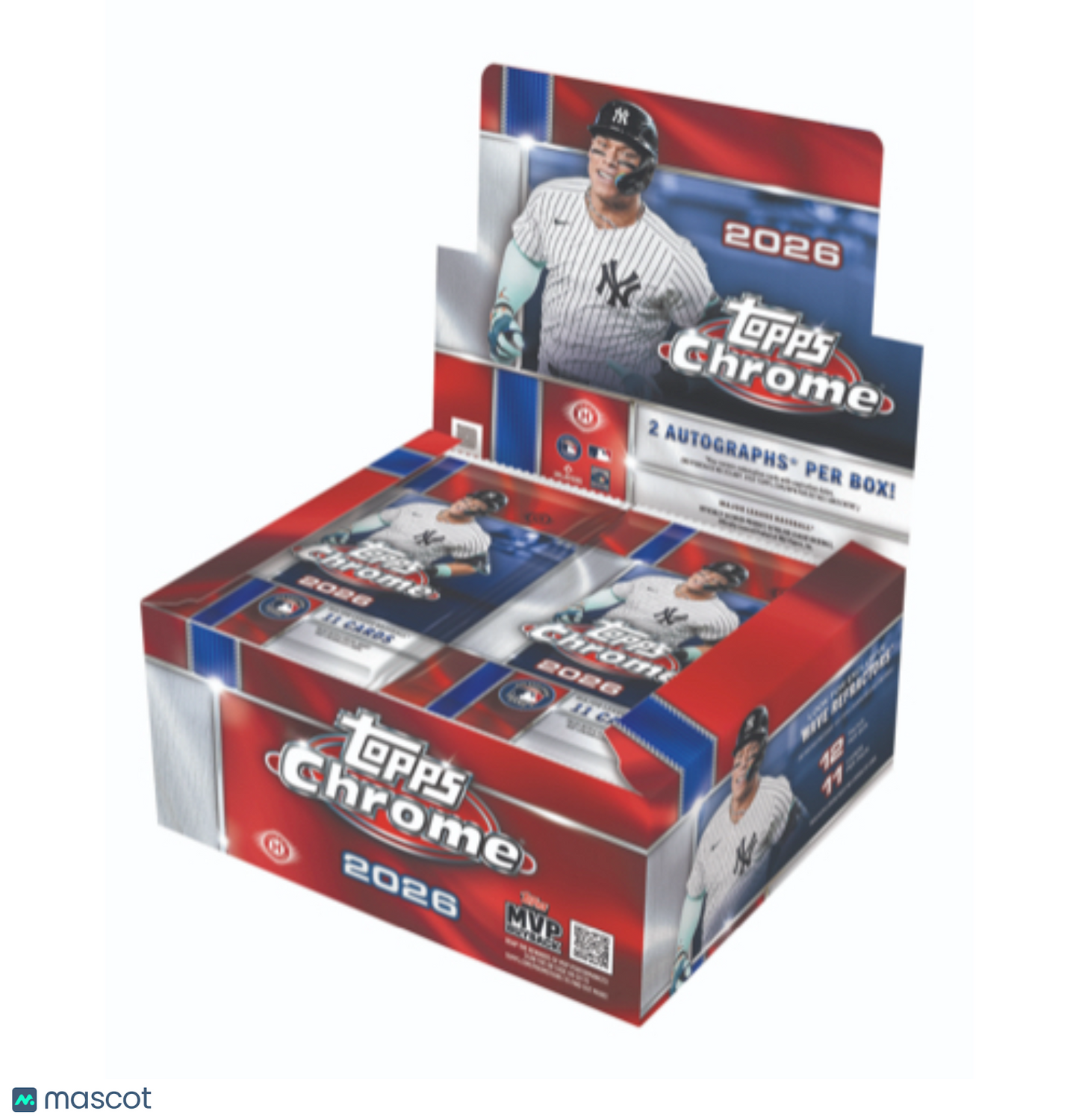 PRE ORDER 2026 Topps Chrome Baseball Jumbo Box