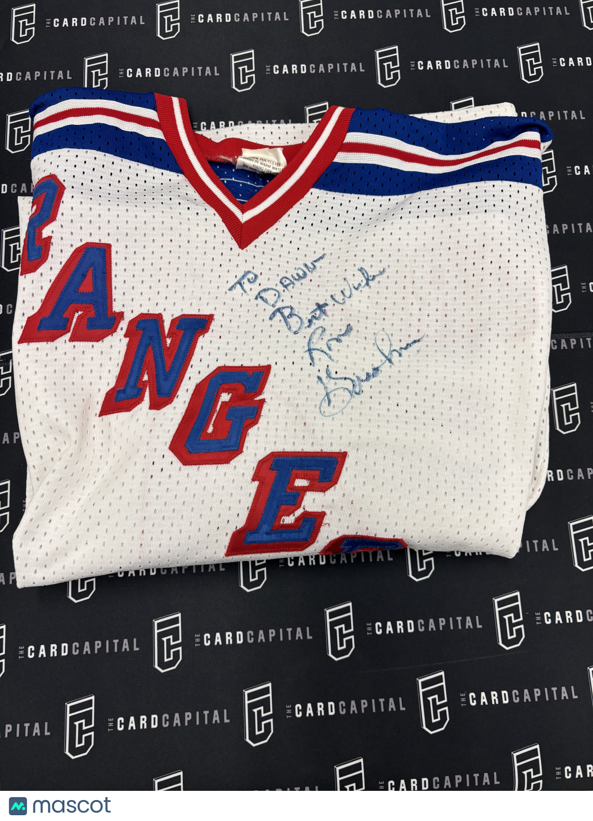 Ron Greschner Signed Jersey