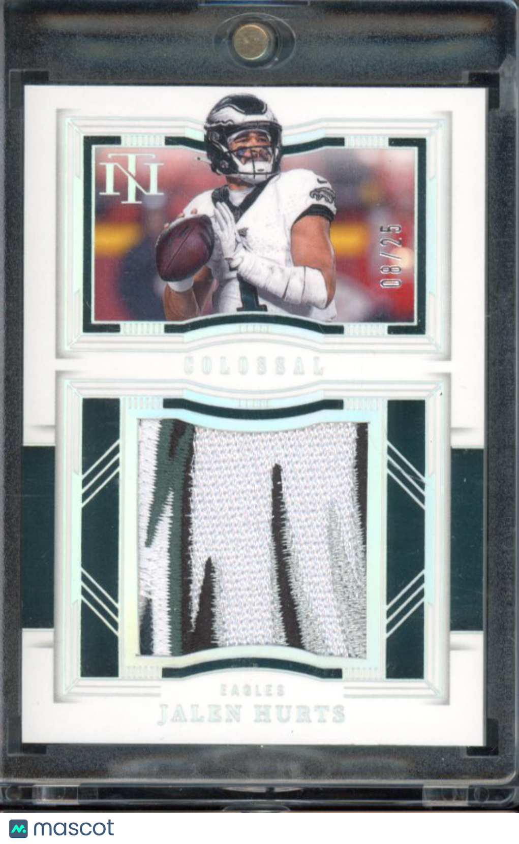2023 National Treasures Jalen Hurts Colossal Patch /25