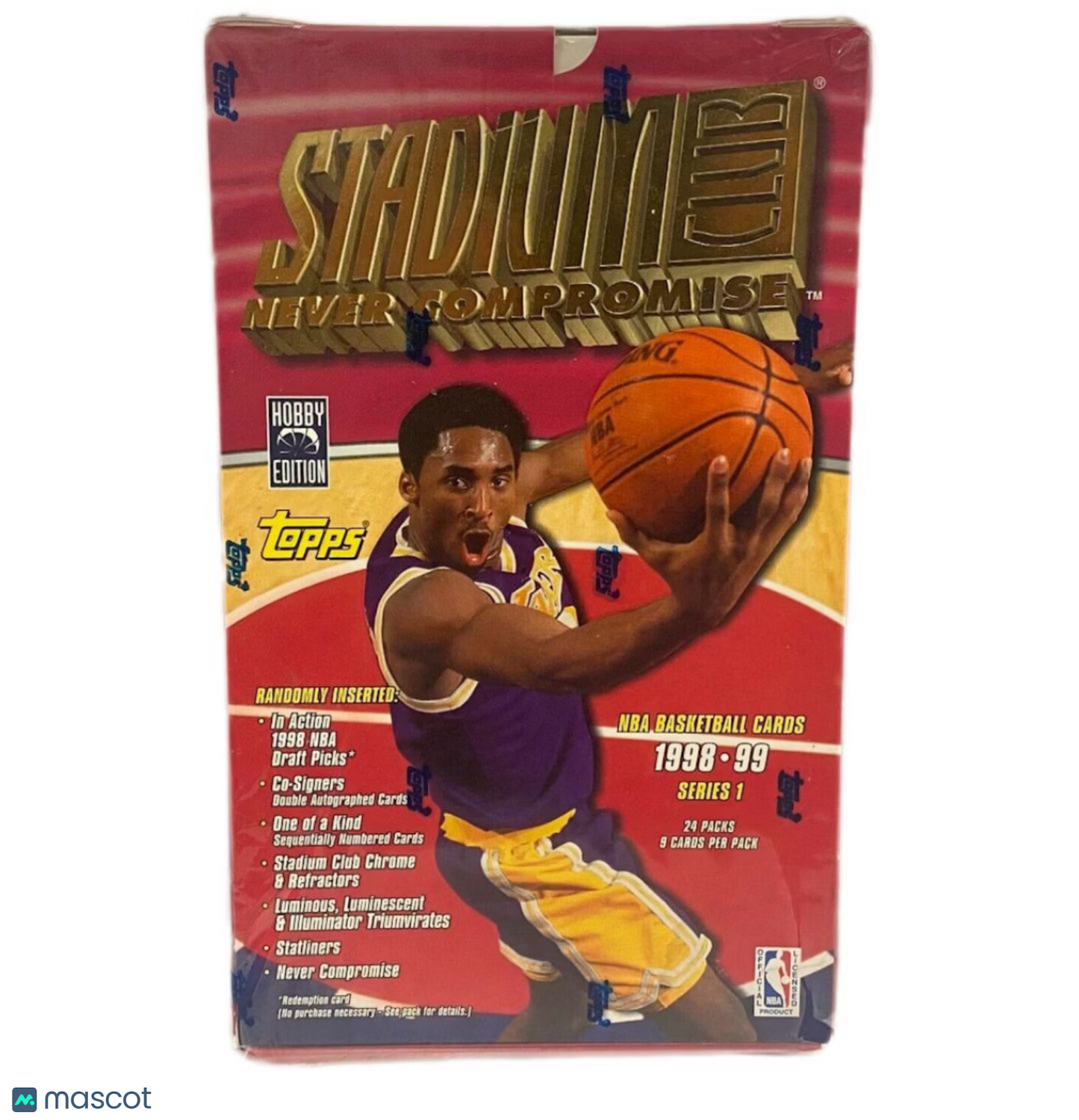 1998/99 Topps Stadium Club Series 1 Basketball Hobby Box